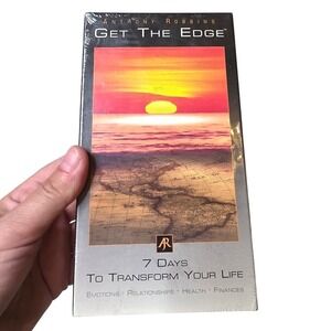 Tony Robbins Get The Edge 7 Days To Transform Your Life VHS Video Introduct New